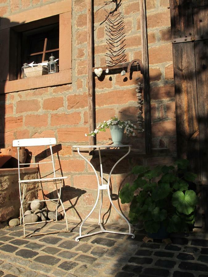 Ferienwohnung Spessart Strassbessenbach ภายนอก รูปภาพ